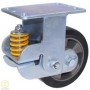 Globe 125 Plate, Shock absorb rubber caster