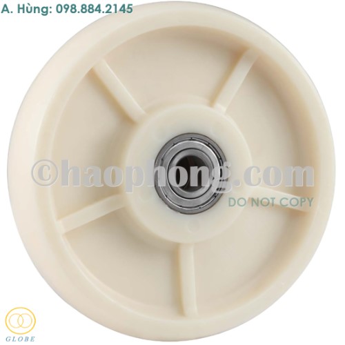 Globe 100 Heavy duty White Nylon wheel