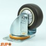 SUPO 75 Plate, Brown TPR caster