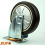 SUPO 125 Plate, Brown TPR caster