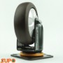 SUPO 125x38 Plate, Brown TPR caster