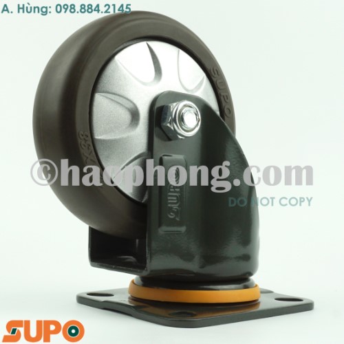 SUPO 150 Plate, Brown TPR caster