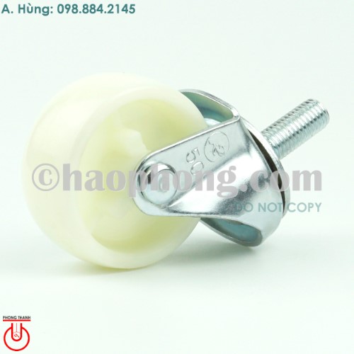 Phong Thanh R50 Threaded stem, PP caster