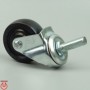 Phong Thanh 65 Threaded stem, Solid rubber caster