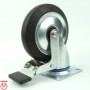 Phong Thanh R130 Plate, Steel core rubber caster