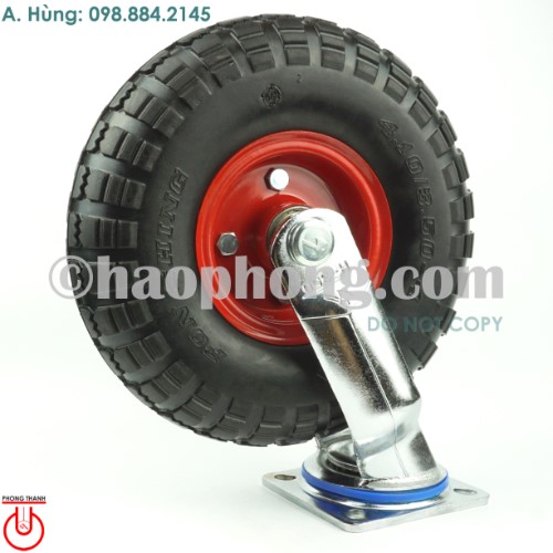 Phong Thanh H350 Plate, Cast-iron core rubber caster