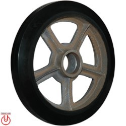 Phong Thanh 12x2 Cast-iron core Rubber wheel