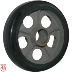 Phong Thanh 12x3 Cast-iron core Rubber wheel