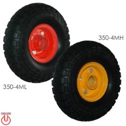 Phong Thanh 350-4 Steel rims Rubber wheel