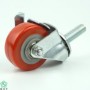 Gia Cuong 50 M10 Threaded stem, Red TPU caster
