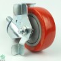 Gia Cuong 100 Theaded stem, PP core PU caster