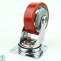 Gia Cuong G100 Plate, Red PU w Steel core caster