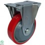 Gia Cuong G200 Plate, Red PU w Steel core caster