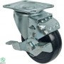 Gia Cuong 65 Plate, Solid rubber caster