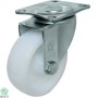 Gia Cuong 65 Plate, White PP caster