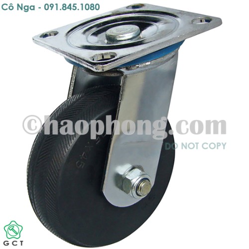 Gia Cuong C130 Plate, Solid rubber caster