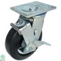 Gia Cuong K100 Plate, Cast-iron core rubber caster