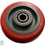 Gia Cuong 125 Red PU (PP core) wheel