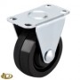 China 40 Plate, Solid rubber caster