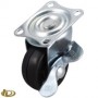 China 50 Plate, Solid rubber caster