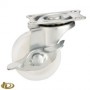 China 40 Plate, PP caster